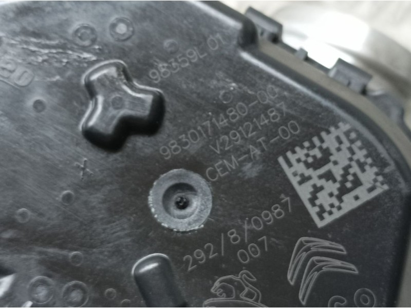 Recambio de caja mariposa para citroën c4 cactus feel referencia OEM IAM 9830171480 V29121487VALEO 