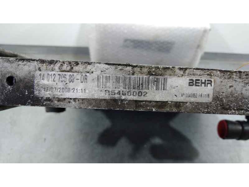 Recambio de radiador agua para fiat scudo acristalado referencia OEM IAM R5450002  