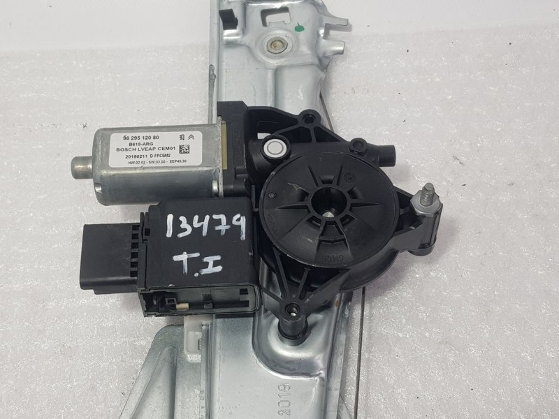 Recambio de elevalunas trasero izquierdo para citroën c3 shine referencia OEM IAM 9830478480  ELECTRICO 6 PINS