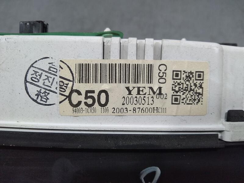 Recambio de cuadro instrumentos para hyundai getz (tb) basico referencia OEM IAM 940031C050  