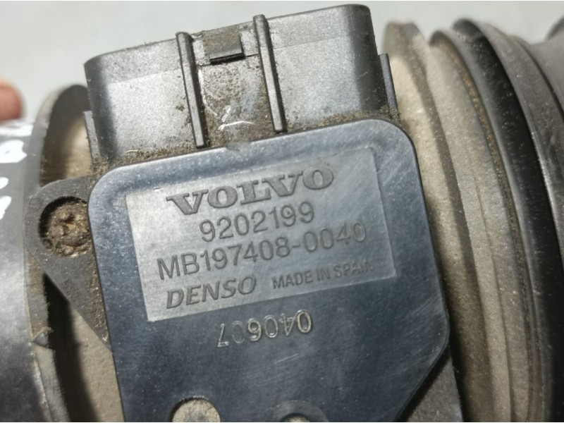 Recambio de caudalimetro para volvo s80 berlina 2.4 (125kw) referencia OEM IAM 9202199 MB1974080040 DENSO