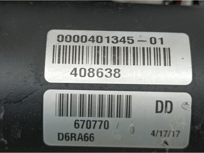 Recambio de motor arranque para peugeot 406 berlina (s1/s2) sr referencia OEM IAM D6RA66  