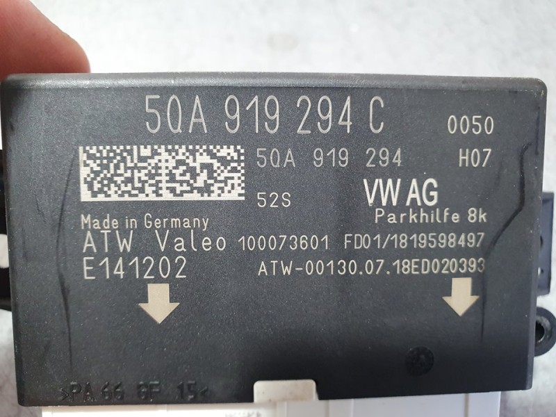 Recambio de modulo electronico para volkswagen polo advance referencia OEM IAM 5QA919294C 100073601 VALEO