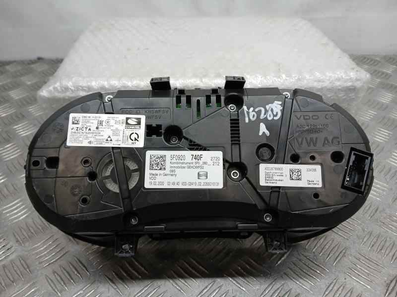 Recambio de cuadro instrumentos para seat leon (5f1) style visio edition referencia OEM IAM 5F0920740F A2C16798900 VDO CONTINENT