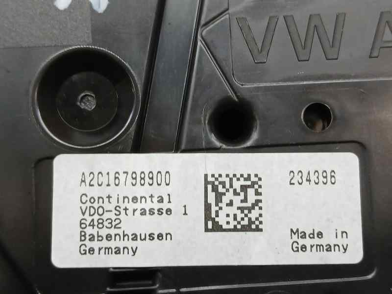 Recambio de cuadro instrumentos para seat leon (5f1) style visio edition referencia OEM IAM 5F0920740F A2C16798900 VDO CONTINENT