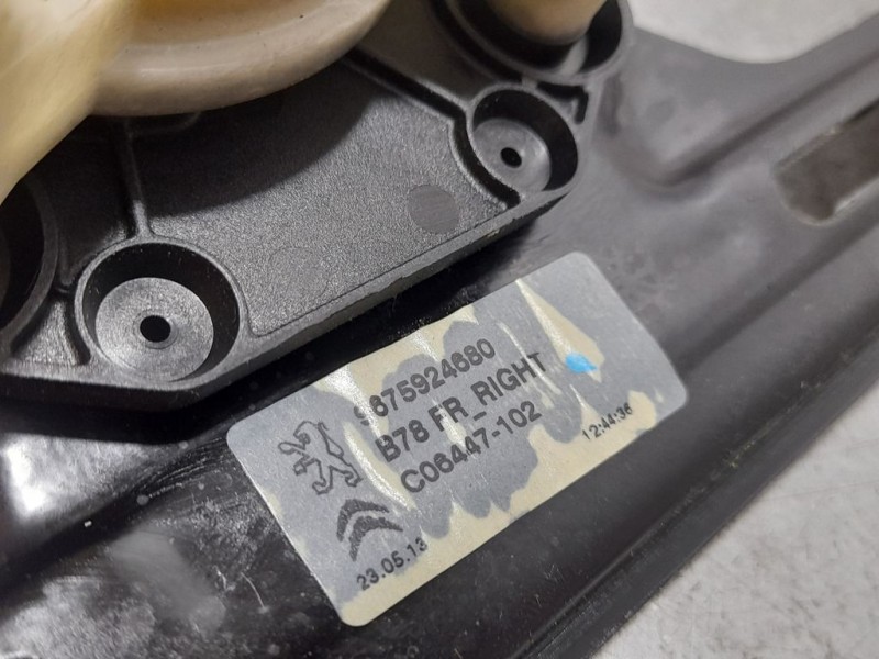 Recambio de elevalunas delantero derecho para citroën c4 picasso attraction referencia OEM IAM 9875924680  ELECTRICO