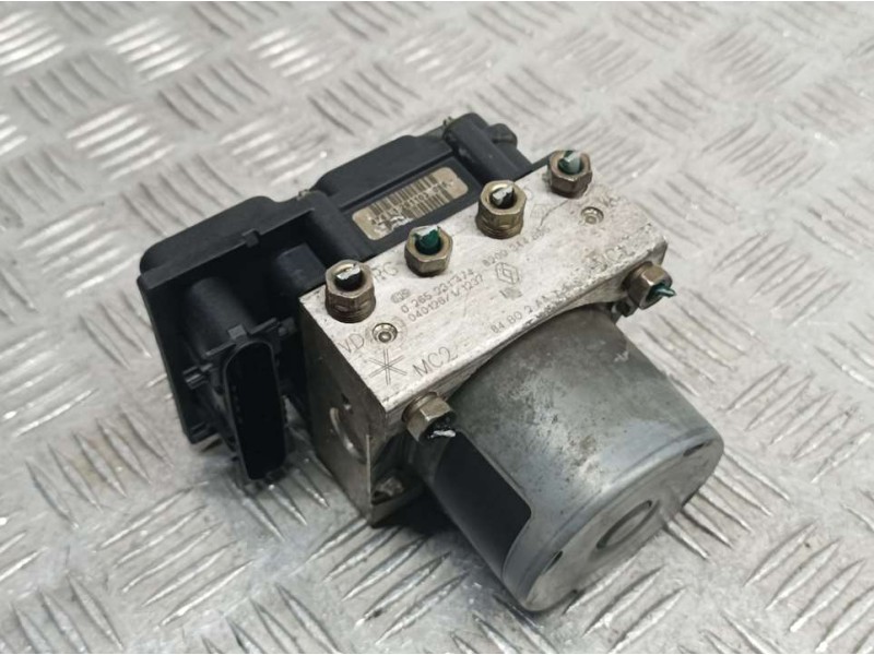 Recambio de abs para renault scenic ii grand confort dynamique referencia OEM IAM 8200344606 0265231747 BOSCH