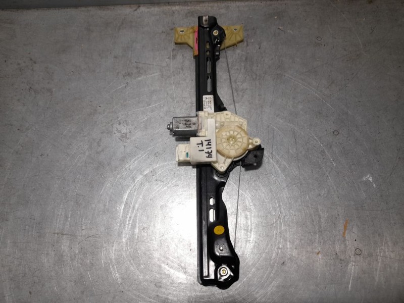 Recambio de elevalunas trasero izquierdo para citroën c4 picasso attraction referencia OEM IAM 9676172480  ELECTRICO 6 PINES