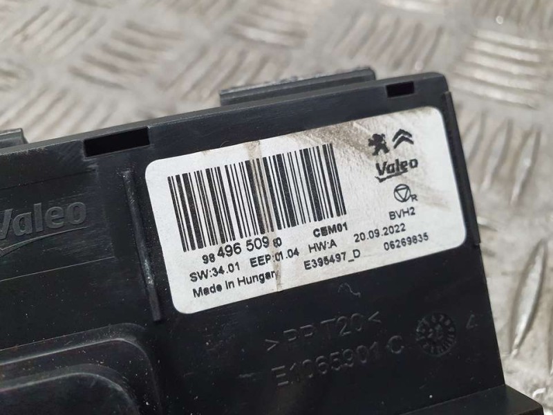 Recambio de modulo electronico para peugeot 508 gt line referencia OEM IAM 9849650980  