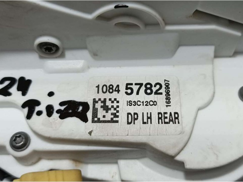 Recambio de cerradura puerta trasera izquierda para mg zs 1.5 vti referencia OEM IAM 10845782 16896907 ELECTRICA 4 PINS