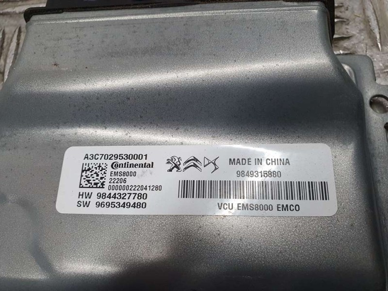 Recambio de centralita para peugeot 508 gt line referencia OEM IAM 9849315880 A3C7029530001 CONTINENTAL