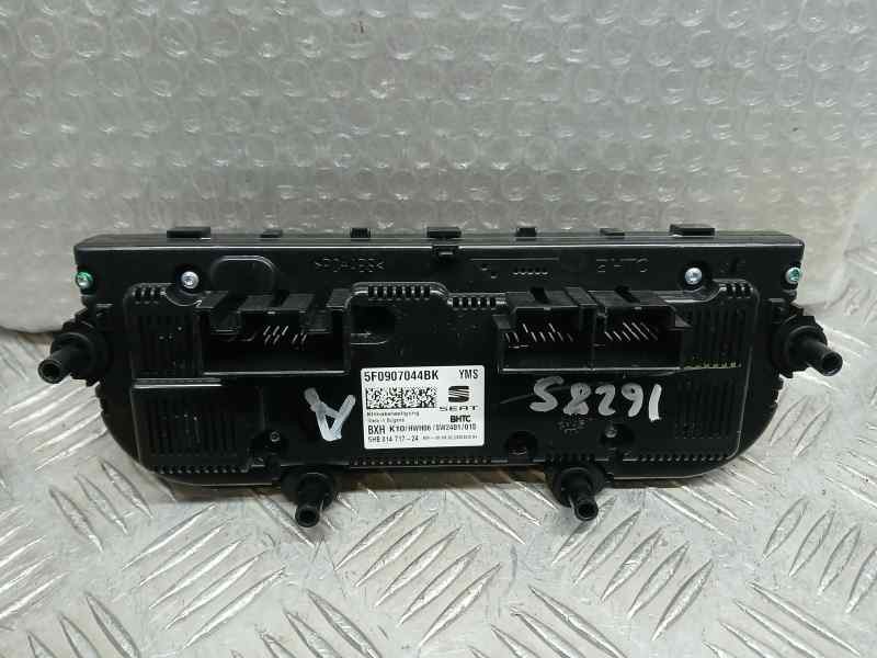 Recambio de mando climatizador para seat leon (5f1) style visio edition referencia OEM IAM 5F0907044BK 5HB01471724 