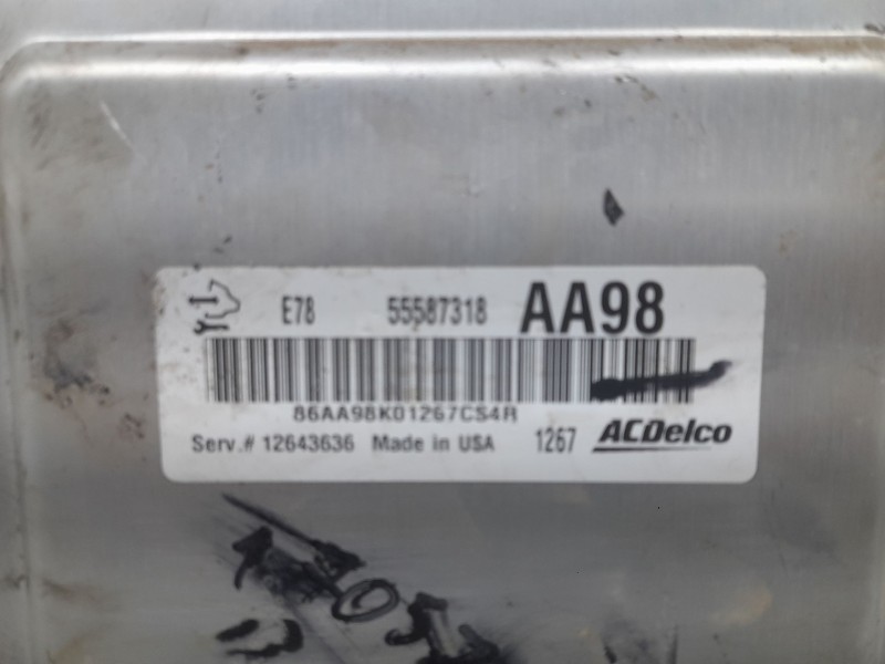 Recambio de centralita motor uce para opel corsa d (s07) 1.2 (l08, l68) referencia OEM IAM 55587318  