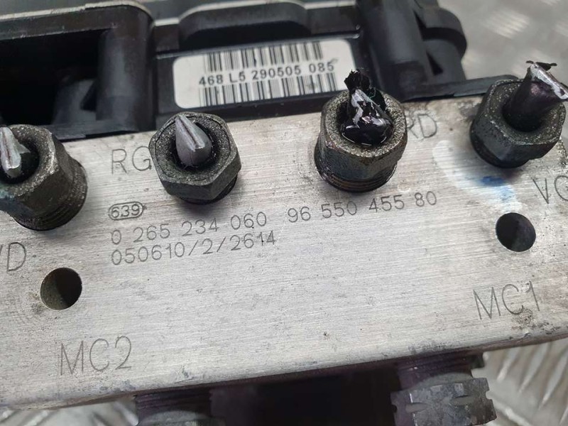 Recambio de abs para citroën xsara picasso 1.6 hdi 110 exclusive referencia OEM IAM 9655045580 0265234060 