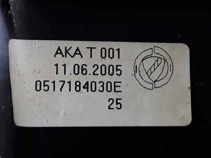 Recambio de elevalunas delantero derecho para fiat doblo i cargo 1.3 jtd sx furgón referencia OEM IAM 0517184030E 2 PINS 
