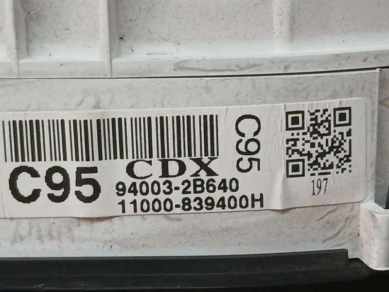 Recambio de cuadro instrumentos para hyundai santa fe (bm) 2.2 crdi comfort full (4wd) referencia OEM IAM 940032B640 11000839400