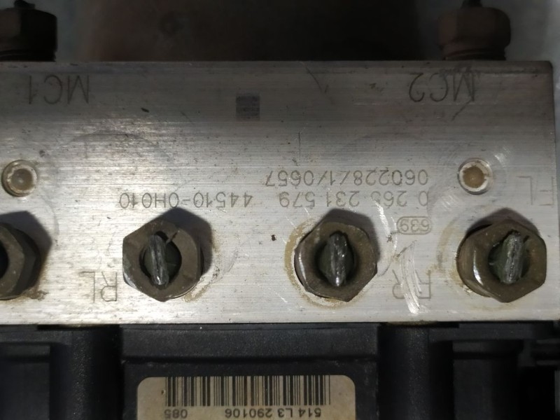 Recambio de abs para peugeot 107 urban referencia OEM IAM 445100H010 0265231579 