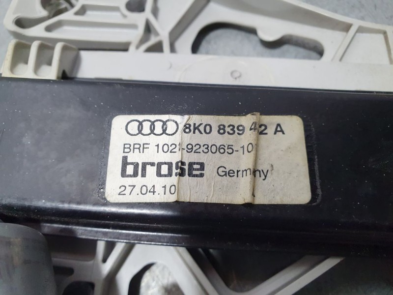 Recambio de elevalunas trasero derecho para audi a4 ber. (b8) básico referencia OEM IAM 8K0839462A 102192306510 BROSE ELECTRICO 