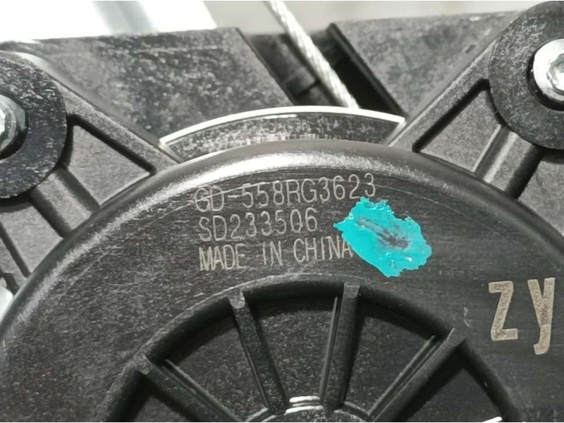 Recambio de elevalunas trasero derecho para mg zs 1.5 vti referencia OEM IAM 558RG3623 SD233506 ELECTRICO 2 PINS