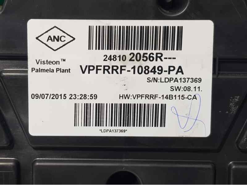 Recambio de cuadro instrumentos para renault captur expression referencia OEM IAM 248102056R VPFRRF10849PA VISTEON