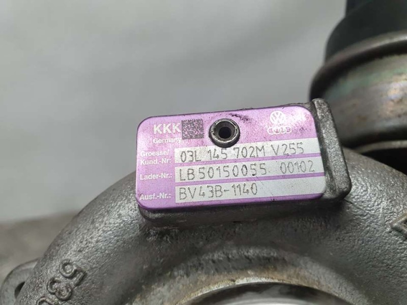 Recambio de turbocompresor para seat exeo berlina (3r2) reference referencia OEM IAM 03L145702M LB50150055 BS43B1140