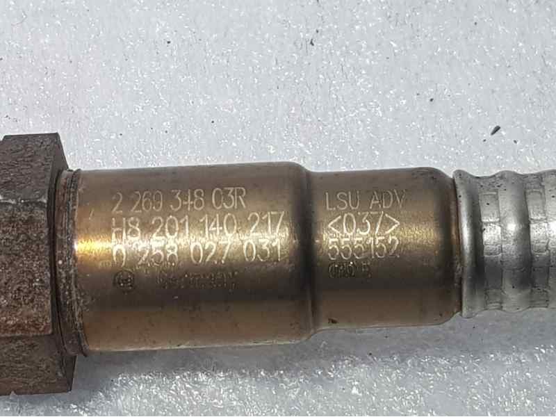 Recambio de sonda lambda para renault captur expression referencia OEM IAM 8201140217 0258027031 BOSCH