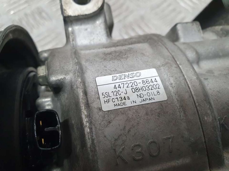 Recambio de compresor aire acondicionado para fiat stilo (192) 1.9 multijet 120 sting referencia OEM IAM 4472208644 08H03202 DEN