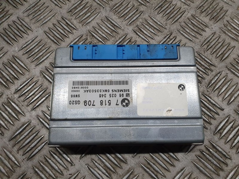 Recambio de centralita cambio automatico para bmw x5 (e53) 3.0d referencia OEM IAM 7518709 5WK33503AK SIEMENS