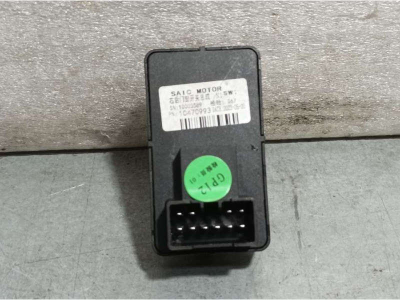 Recambio de mando elevalunas trasero derecho para mg zs 1.5 vti referencia OEM IAM 10470993 10003589 SAIC MOTOR