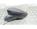 Recambio de retrovisor izquierdo para seat leon (5f1) style visio edition referencia OEM IAM 5F1857507P  ELECTRICO 8 cables