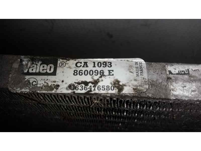 Recambio de condensador / radiador aire acondicionado para citroën xsara coupe 1.9 td vtr referencia OEM IAM 860096E 9636476580 