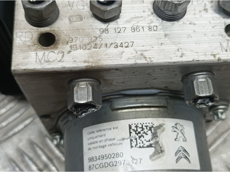 Recambio de abs para citroën berlingo 100 años m referencia OEM IAM 9812786180 970025 
