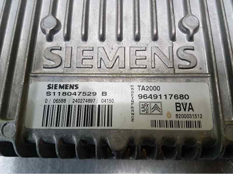 Recambio de centralita cambio automatico para peugeot 307 cc (s1) 2.0 referencia OEM IAM 2529WV S118047529B SIEMENS