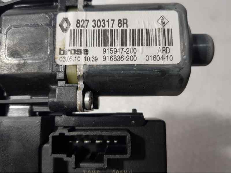 Recambio de motor elevalunas trasero derecho para renault scenic iii dynamique referencia OEM IAM 827303178R 913836200 BROSE 6 P