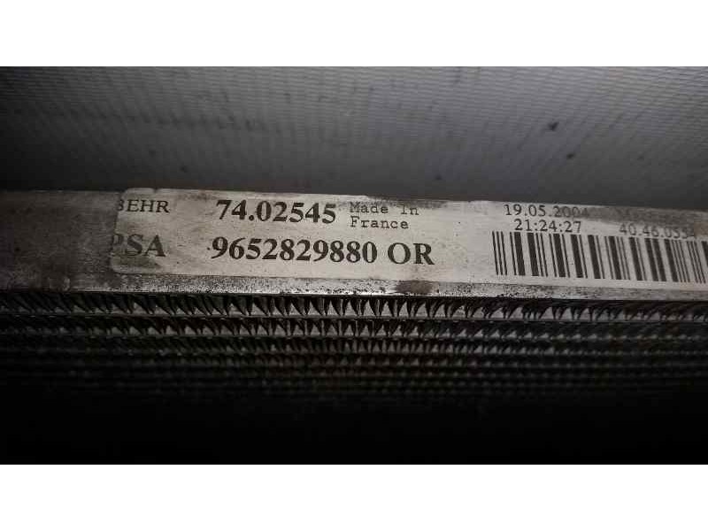 Recambio de condensador / radiador aire acondicionado para citroën xsara picasso 2.0 hdi sx referencia OEM IAM 7402545 965282988