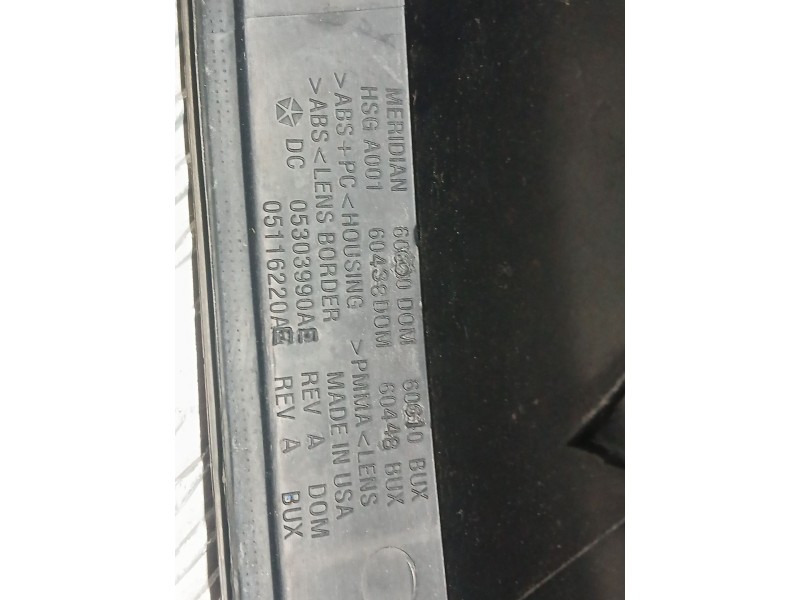 Recambio de piloto trasero derecho para dodge avenger 2.0 crd referencia OEM IAM 05116220AE  05303990AE