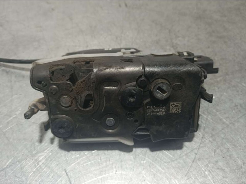 Recambio de cerradura puerta corredera izquierda para citroën berlingo 100 años m referencia OEM IAM 243586 16943546 ELECTRICA