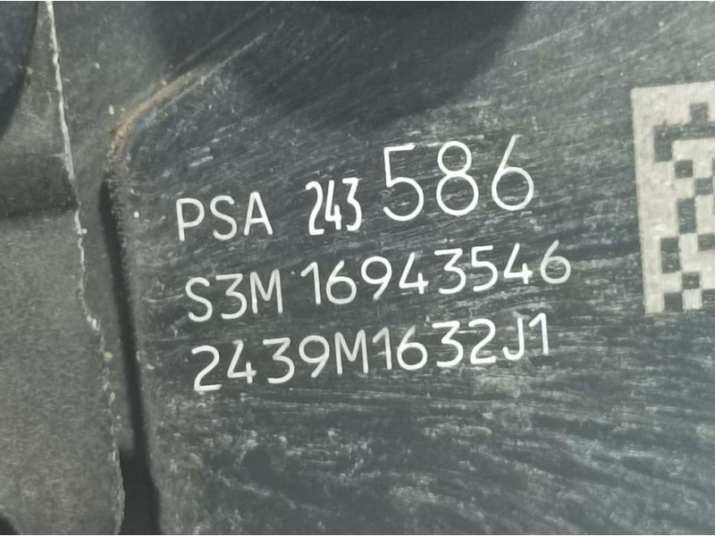 Recambio de cerradura puerta corredera izquierda para citroën berlingo 100 años m referencia OEM IAM 243586 16943546 ELECTRICA