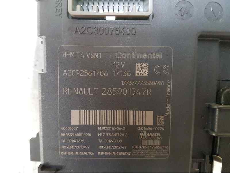 Recambio de clausor de tarjeta para renault clio iv limited referencia OEM IAM A2C92561706  CONTINENTAL