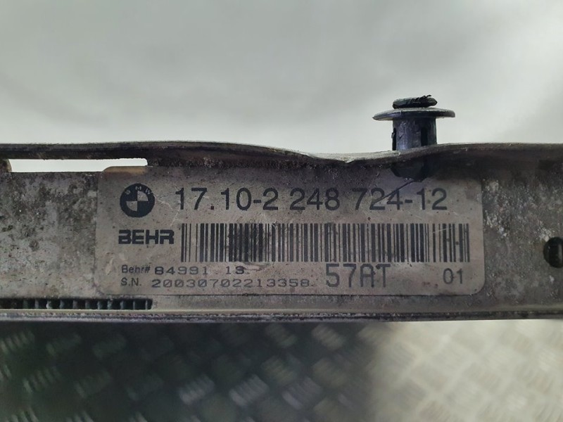 Recambio de radiador agua para bmw x5 (e53) 3.0d referencia OEM IAM 224872412  