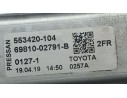Recambio de elevalunas delantero derecho para toyota corolla (e21) hybrid active referencia OEM IAM 6981002791B ELECTRICO 553420