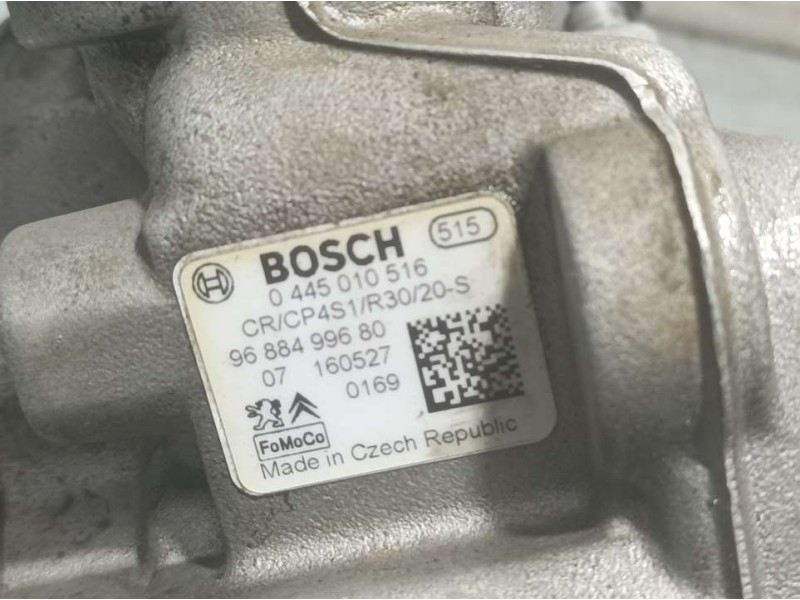 Recambio de bomba alta presion para peugeot 208 1.6 16v hdi fap referencia OEM IAM 9688499680 0445010516 BOSCH