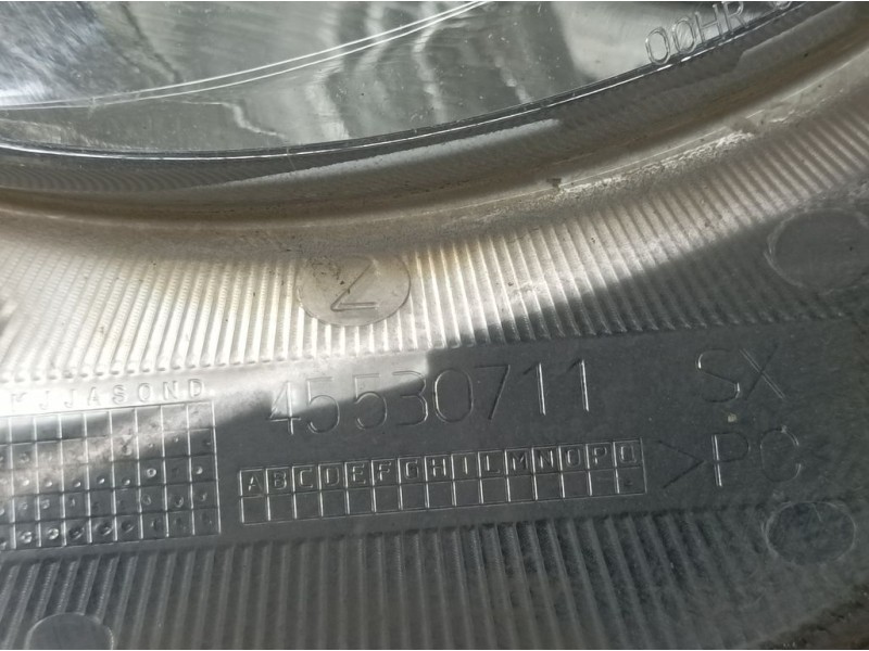 Recambio de faro izquierdo para fiat nuova 500 (150) pop referencia OEM IAM 45530711  LARGA