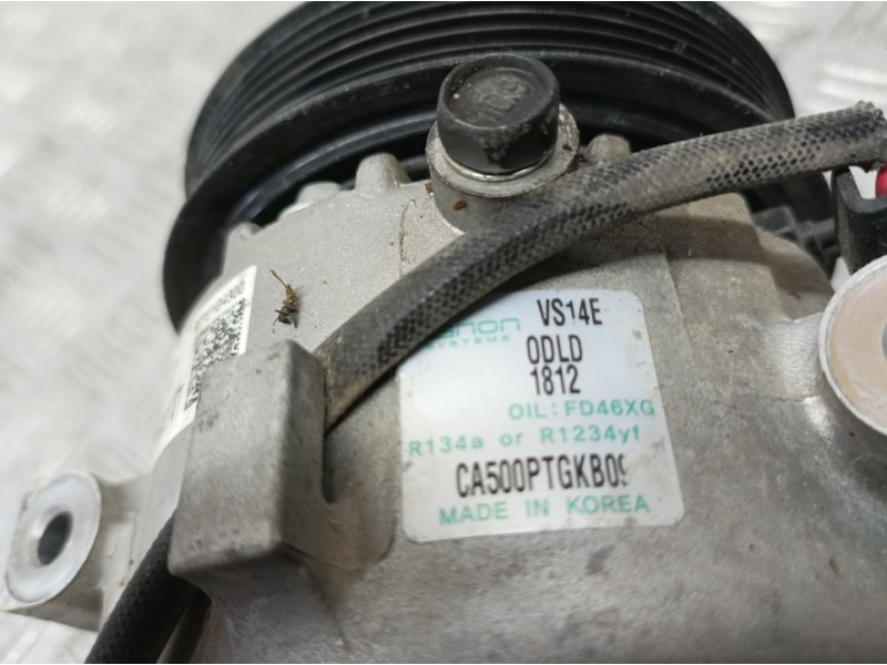 Recambio de compresor aire acondicionado para kia xceed drive referencia OEM IAM CA500PTGK09  HANON