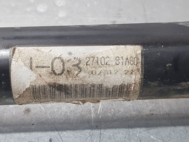 Recambio de transmision central para suzuki jimny sn (fj) techo metálico referencia OEM IAM 2710281A60  DELANTER MIDE 73 CM