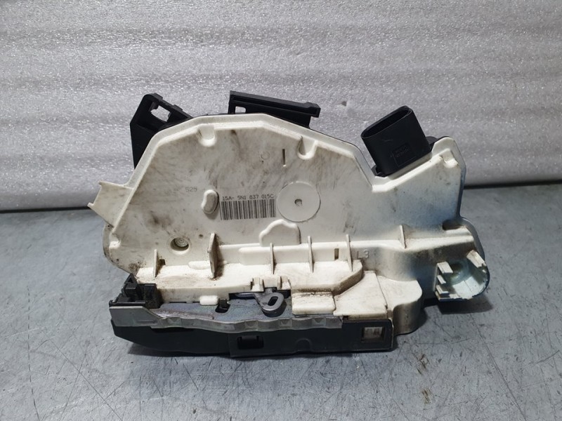Recambio de cerradura puerta delantera izquierda para skoda fabia (5j2 ) style referencia OEM IAM 5N1837015C  7 PINES