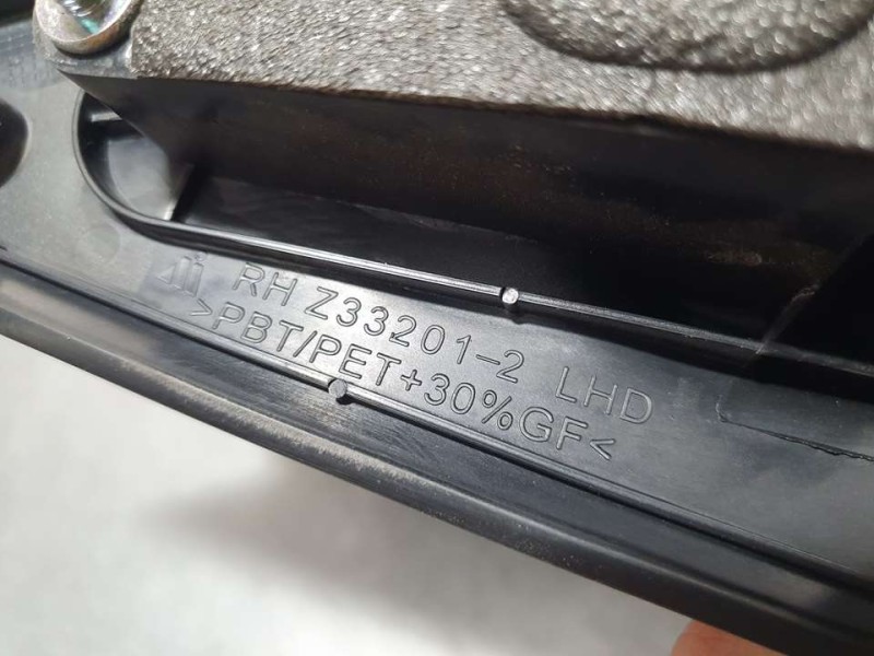 Recambio de retrovisor derecho para nissan juke (f15) acenta referencia OEM IAM 963011KA3A Z332012 ELECTRICO 3 CABLES