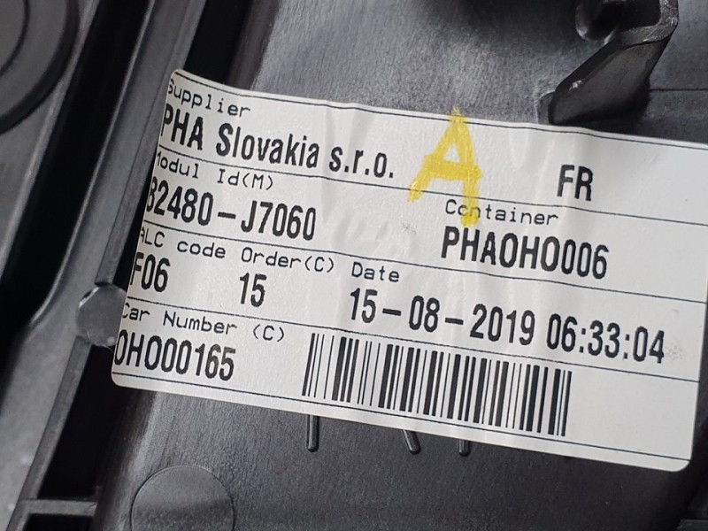 Recambio de elevalunas delantero derecho para kia xceed drive referencia OEM IAM 82480J7060  ELECTRICO 6 PINES