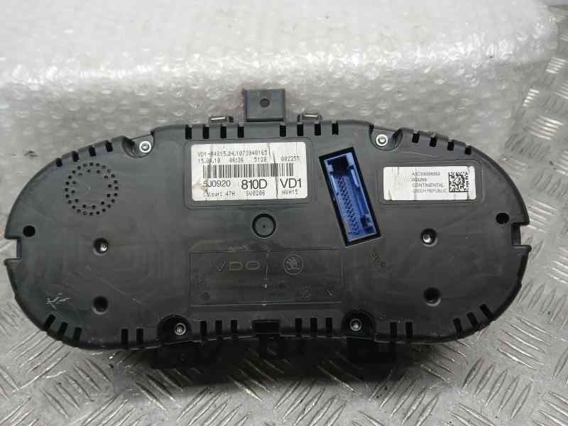 Recambio de cuadro instrumentos para skoda fabia (5j2 ) style referencia OEM IAM 5J0920810D A2C53356352 CONTINENTAL