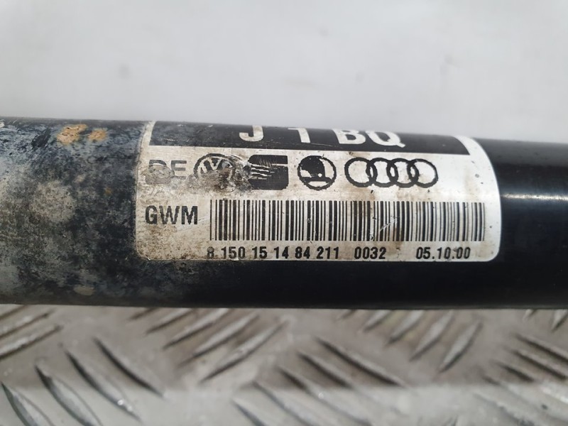 Recambio de transmision delantera izquierda para audi a4 berlina (b5) 1.9 tdi referencia OEM IAM 8D0407271BQ 8150151484211 